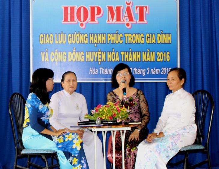 Hoà Thành: Tổ chức họp mặt, giao lưu nhân ngày Quốc tế hạnh phúc 